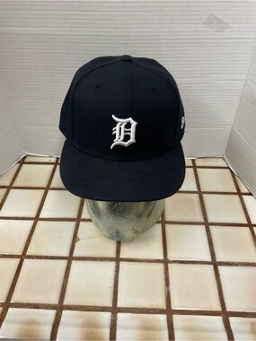 New Era Detroit 'D' Fitted Baseball Hat